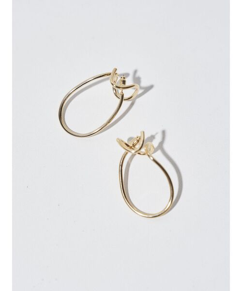 ELENDEEK（エレンディーク）の「ベンディングピアス（ピアス（両耳用）・レディース・ゴールド/シルバー・FREE）」の17枚目の写真