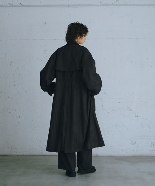 【Six M/シックスエム】ビッグトレンチコート セール】【Six M/シックスエム】ビッグトレンチコート（トレンチ