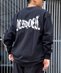 DC/ディーシー ロンT バックプリント スリーブプリント ヘビーウェイト DLT241014