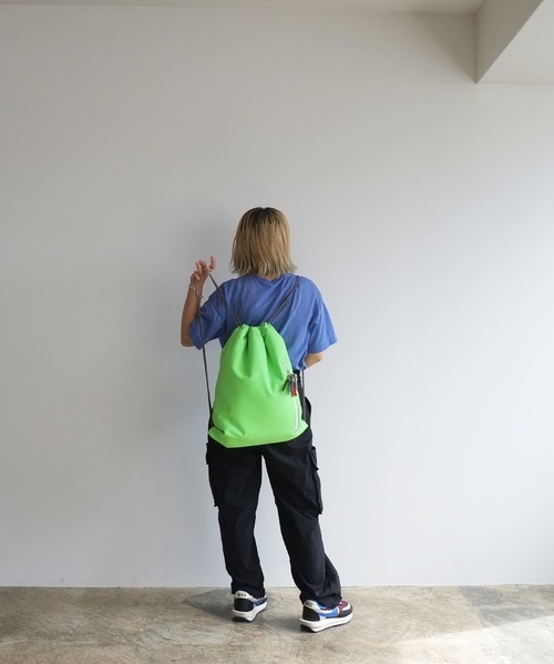 COMMON WARE（コモンウェアー）の「EM:cheek knapsack チークナップサック（バックパック/リュック・レディース・ブラック/グリーン/ピンク/イエロー・FREE）」の15枚目の写真