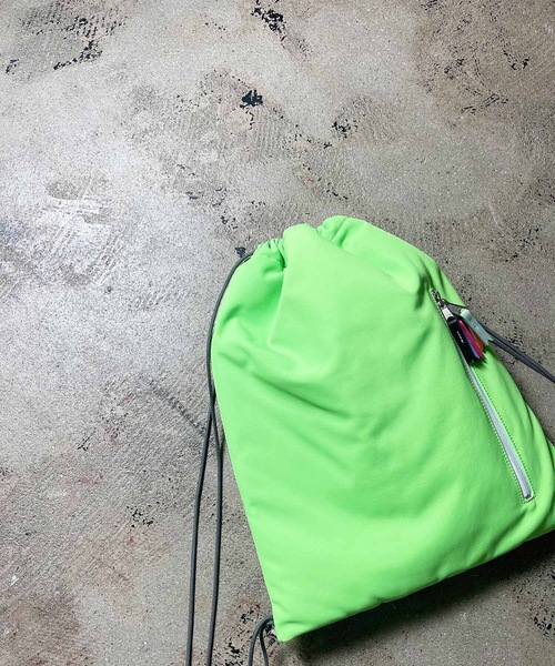 COMMON WARE（コモンウェアー）の「EM:cheek knapsack チークナップサック（バックパック/リュック・レディース・ブラック/グリーン/ピンク/イエロー・FREE）」の17枚目の写真