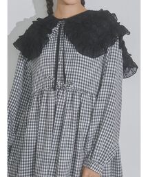 merry jenny | シアーチェックカラー(付け襟)