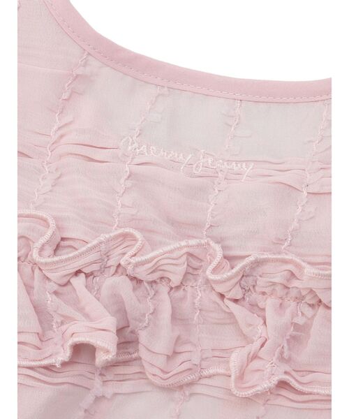 merry jenny（メリージェニー）の「シアーチェックカラー（付け襟・レディース・オフホワイト/ピンク/ブラック・FREE）」の10枚目の写真