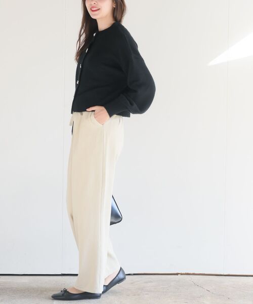 rps（アールピーエス）の「ハトメワイドパンツ（スラックス・レディース・インディゴブルー/ブルー/アイボリー・フリー）」の8枚目の写真