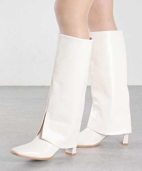 【セール】スクエア カバーロングブーツ（ブーツ）｜LibertyDoll（リバティードール）