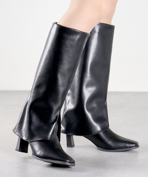 【セール】スクエア カバーロングブーツ（ブーツ）｜LibertyDoll（リバティードール）