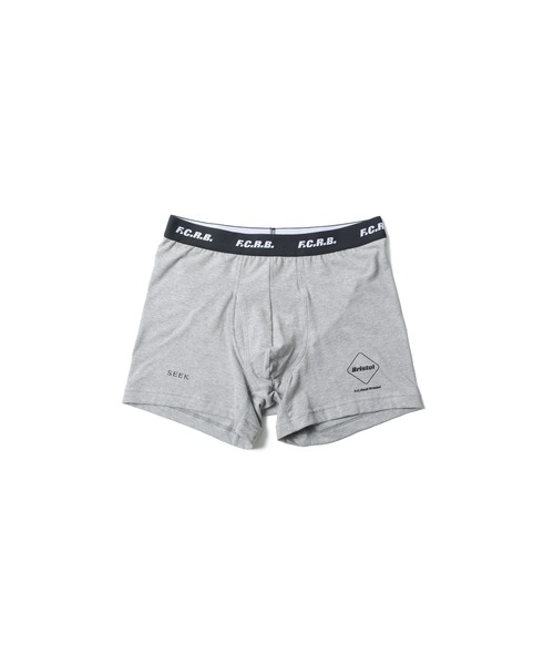 F.C.Real Bristol（エフシーレアルブリストル）の「SEEK AUTHENTIC LOGO BOXER BRIEF（ボクサーパンツ・メンズ・ブラック/グレー/ベージュ・LARGE/MEDIUM）」の5枚目の写真