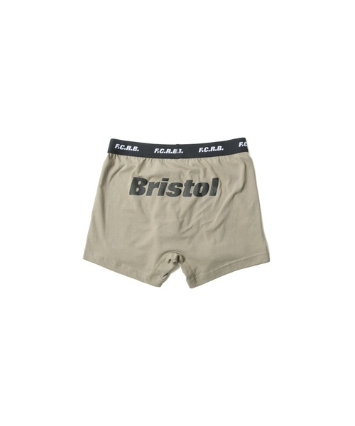 F.C.Real Bristol（エフシーレアルブリストル）の「SEEK AUTHENTIC LOGO BOXER BRIEF（ボクサーパンツ・メンズ・ブラック/グレー/ベージュ・LARGE/MEDIUM）」の8枚目の写真