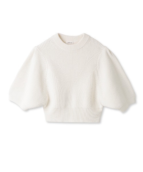 FRAY I.D パフスリーブコンパクトニット FRAY I.D（フレイアイディー）の「パフスリーブコンパクトニット