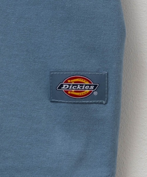 Dickies(ディッキーズ)の「Dickies ディッキーズ バック刺繍裾ラウンドチュニック半袖Tシャツ(Tシャツ/カットソー・レディース・オートミール/ホワイト/チャコールグレー/サックスブルー・フリー)」の13枚目の写真