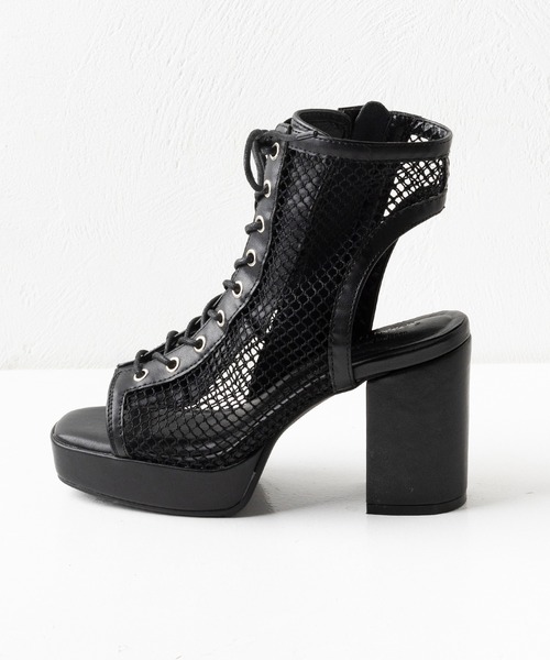 attagirl（アタガール）の「レースアップブーツサンダル（サンダル・レディース・ブラック/ブラック系その他/ホワイト/ブラック系その他2/シルバー系その他/ホワイト系その他・L/LL/S/M）」の12枚目の写真