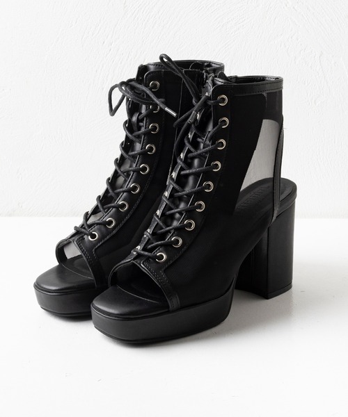 ✅ APERLAI アペルライ グラディエータ レースアップ ブーツ サンダル attagirl サンダル レースアップブーツサンダル レディース