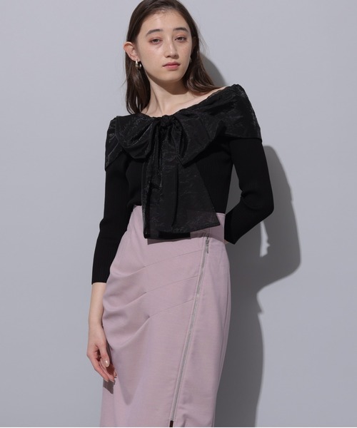 【美品】Rirandture  ボウタイゆるニット Rirandture（ニット/セーター）のフリマアイテム一覧