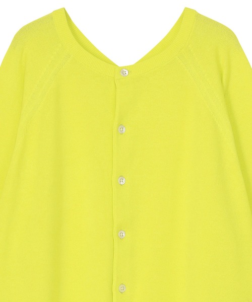 ZUCCa（ズッカ）の「コットンセーター / ニットカーディガン / (O)（カーディガン/ボレロ・レディース・ライトブラウン/ブラック/グレー/イエロー・M size）」の7枚目の写真