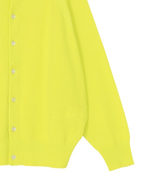 ZUCCa（ズッカ）の「コットンセーター / ニットカーディガン / (O)（カーディガン/ボレロ・レディース・ライトブラウン/ブラック/グレー/イエロー・M size）」の9枚目の写真