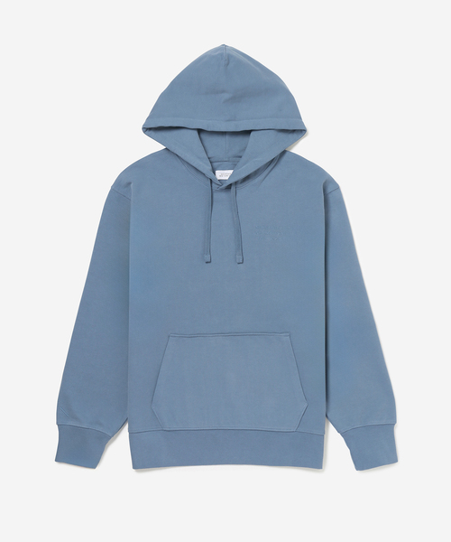 Saturdays NYC(サタデーズ ニューヨークシティ )の「Ditch International Hoodie(パーカー・メンズ・サックスブルー・L/M/S)」の1枚目の写真
