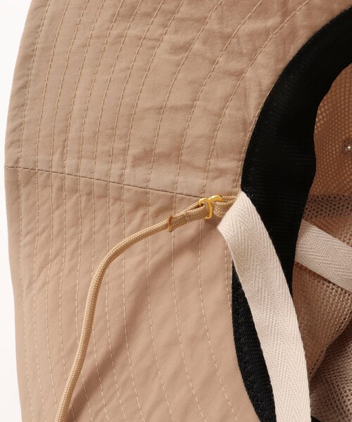 NOLLEY’S（ノーリーズ）の「つば広ダウンハット コード＆リボン付き（ハット・レディース・ブラック/ベージュ・FREE）」の7枚目の写真