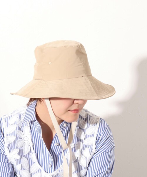 NOLLEY’S（ノーリーズ）の「つば広ダウンハット コード＆リボン付き（ハット・レディース・ブラック/ベージュ・FREE）」の18枚目の写真