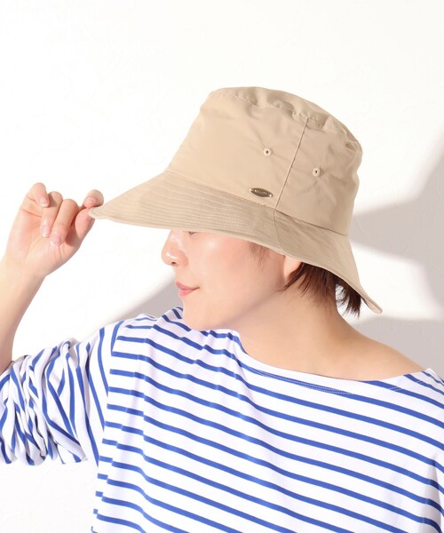 NOLLEY’S（ノーリーズ）の「つば広ダウンハット コード＆リボン付き（ハット・レディース・ブラック/ベージュ・FREE）」の19枚目の写真