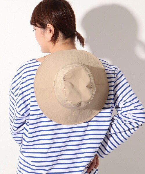 NOLLEY’S（ノーリーズ）の「つば広ダウンハット コード＆リボン付き（ハット・レディース・ブラック/ベージュ・FREE）」の21枚目の写真