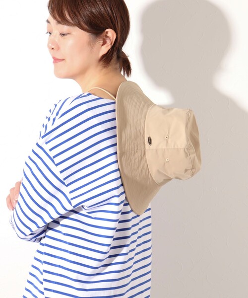 NOLLEY’S（ノーリーズ）の「つば広ダウンハット コード＆リボン付き（ハット・レディース・ブラック/ベージュ・FREE）」の22枚目の写真