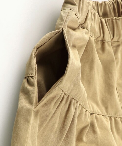 DRC branshes(ディーアールシーブランシェス)の「【WEB限定/DRC】フレアキュロット(その他パンツ・キッズ・ブルー/サックスブルー/ブラック/ベージュ/カーキオリーブ・130/140/100/110/90/150/120)」の10枚目の写真
