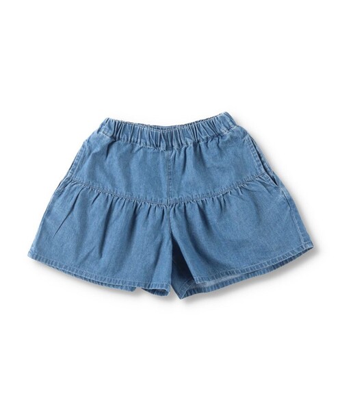 DRC branshes(ディーアールシーブランシェス)の「【WEB限定/DRC】フレアキュロット(その他パンツ・キッズ・ブルー/サックスブルー/ブラック/ベージュ/カーキオリーブ・130/140/100/110/90/150/120)」の16枚目の写真