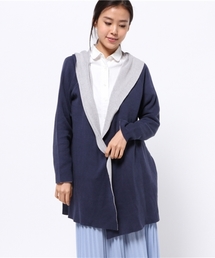 【CAPRICIEUX LE'MAGE】Wフェイスフードニットコート