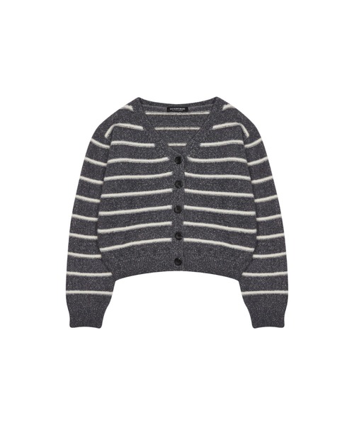 【セール】NM STRIPE CARDIGAN（カーディガン/ボレロ）｜LUVISTRUE（ラヴイズトゥルー）
