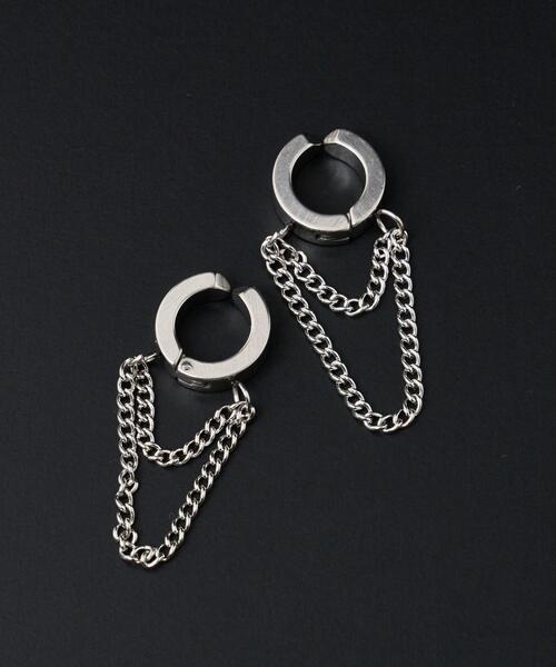 WEGO（ウィゴー）の「WEGO/ステンレスフープカフイヤリング（イヤリング・メンズ・その他1/その他2/その他3/その他5/その他4/その他7・FREE）」の9枚目の写真