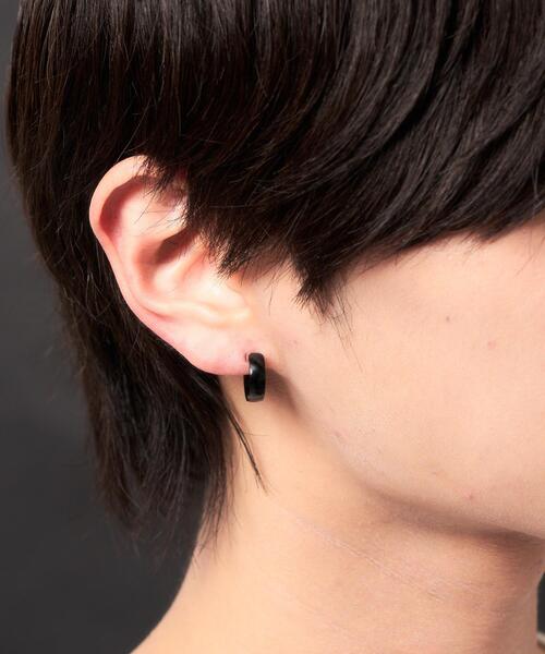 WEGO（ウィゴー）の「WEGO/ステンレスフープカフイヤリング（イヤリング・メンズ・その他1/その他2/その他3/その他5/その他4/その他7・FREE）」の2枚目の写真