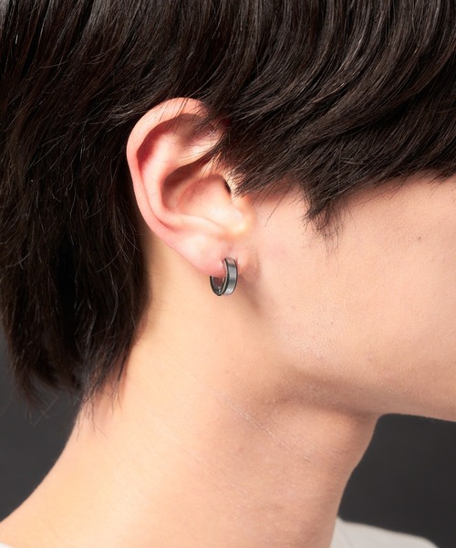 WEGO（ウィゴー）の「WEGO/ステンレスフープカフイヤリング（イヤリング・メンズ・その他1/その他2/その他3/その他5/その他4/その他7・FREE）」の3枚目の写真