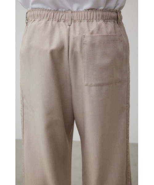 AZUL by moussy(アズールバイマウジー)の「2タックライン刺繍ワイドパンツ(その他パンツ・メンズ・グレー/ベージュ・FREE)」の20枚目の写真