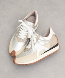 CARRANO（カラーノ）の「【CARRANO】異素材ミックスレースアップスニーカー(645012)（スニーカー）」