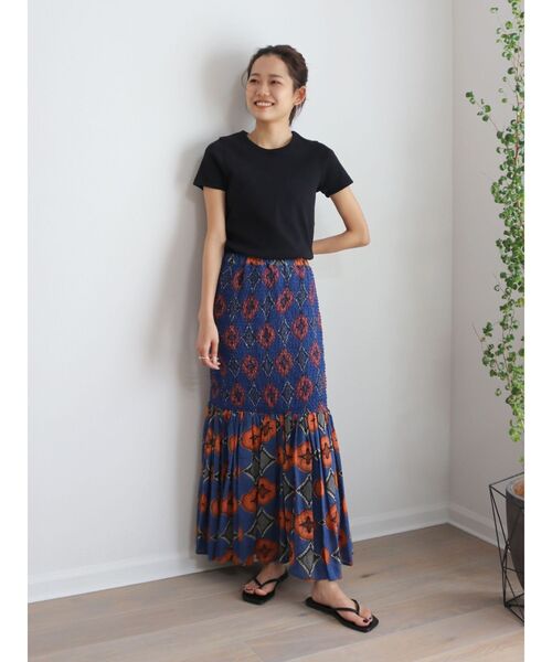 Ungrid（アングリッド）の「カラーフィットTee（Tシャツ/カットソー・レディース・ブラック/ピンク/グリーン/オフホワイト・FREE）」の20枚目の写真