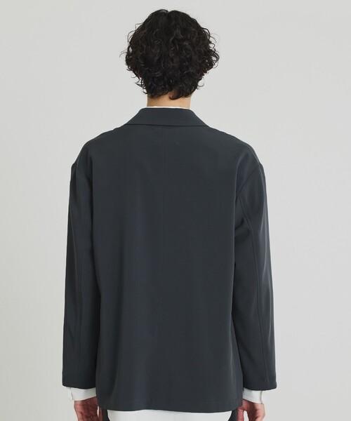 PUBLIC TOKYO パブリックトウキョウ GRツイルジャケット GRツイルスリムジャケット(1 DARK GREY): : メンズ｜PUBLIC