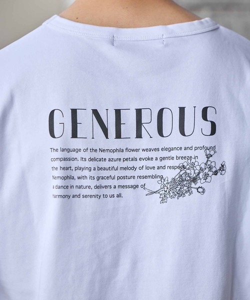 NEMOPHILAプリントTシャツ(Tシャツ/カットソー)|UNION STATION(ユニオンステーション) NEMOPHILAプリントTシャツ(Tシャツ/カットソー)|UNION STATION(ユニオンステーション)