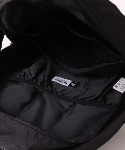YAKPAK（ヤックパック）の「【YAKPAK】STORAGE BACKPACK　大容量/A4B4収納可（バックパック/リュック・メンズ・ブラック・ﾌﾘ-）」の4枚目の写真