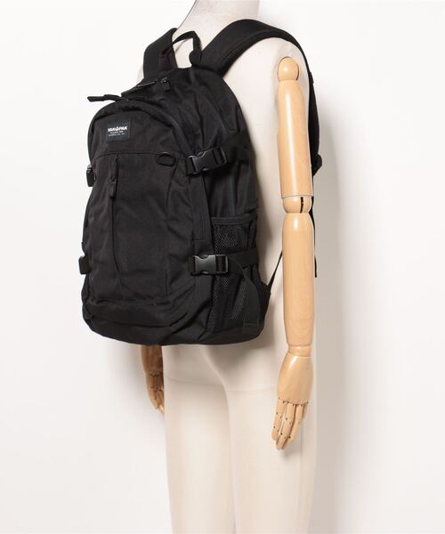 YAKPAK（ヤックパック）の「【YAKPAK】STORAGE BACKPACK　大容量/A4B4収納可（バックパック/リュック・メンズ・ブラック・ﾌﾘ-）」の6枚目の写真