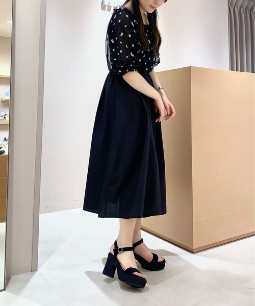 ESPERANZA(エスペランサ)の「一体底ソフトスクエアトゥサンダル 24SS(サンダル・レディース・オレンジ系その他2/ブラック系/チョコ・S/M/L/LL)」の22枚目の写真