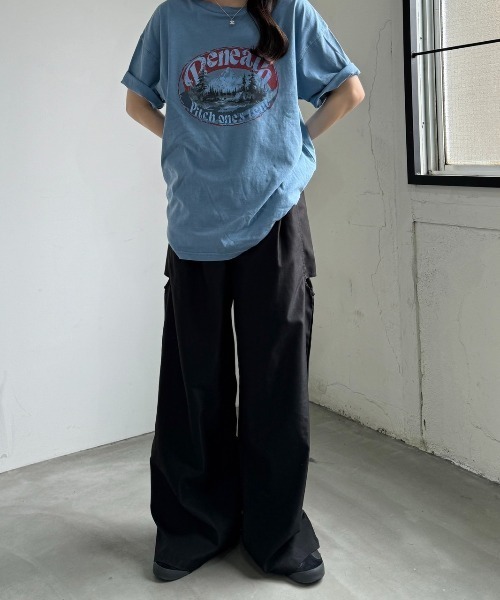 nemne store（ネンネストア）の「《Delfy》サイドカッティングスラックス（スラックス・レディース・グレー/ネイビー/ブラック・SMALL/MEDIUM）」の9枚目の写真