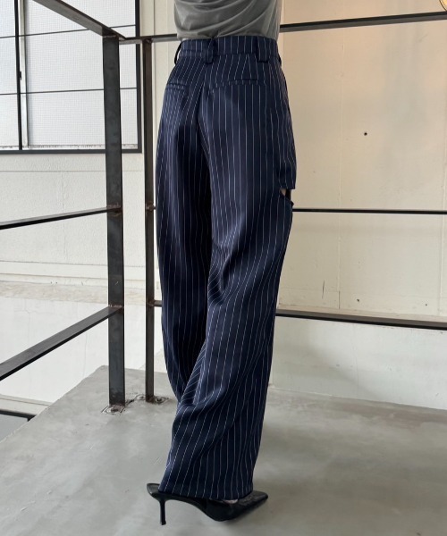 nemne store（ネンネストア）の「《Delfy》サイドカッティングスラックス（スラックス・レディース・グレー/ネイビー/ブラック・SMALL/MEDIUM）」の21枚目の写真