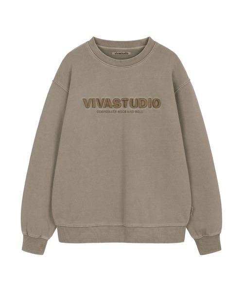★関税/送料込★VIVASTUDIO★LOCATION EMBROIDERY CREWNECK LOCATION EMBROIDERY CREWNECK（スウェット）｜VIVASTUDIO（ビバ