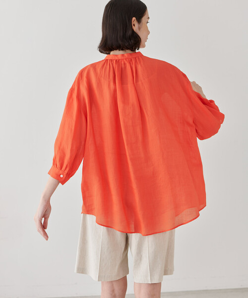 LE GLAZIK（ルグラジック）の「LE GLAZIK |  リネン ショートパンツ STRIPE WOMEN（その他パンツ・レディース・ベージュ系その他・36/34）」の16枚目の写真