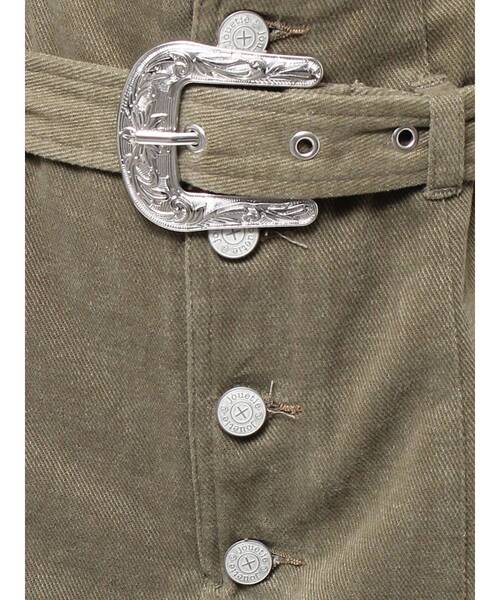 jouetie（ジュエティ）の「ローウエストベルトスカパン（スカート・レディース・ピンク/ブラック/カーキ・MEDIUM）」の11枚目の写真