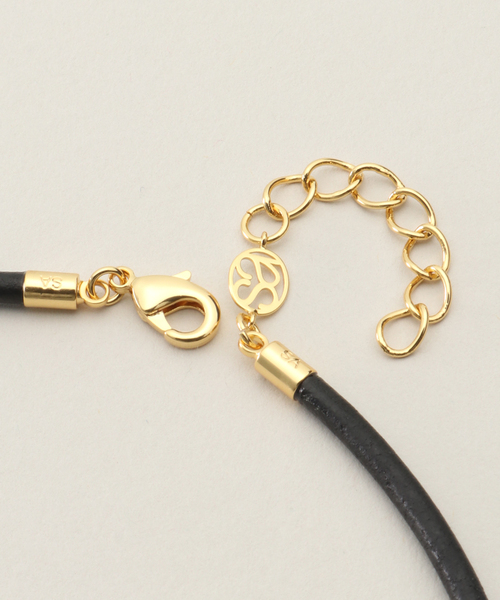 JOURNAL STANDARD(ジャーナルスタンダード)の「【SANDRALEXANDRA】Black and White Clover Ch CLOVER LEATHER CORD(チョーカー・レディース・ネイビー/ブラック・FREE)」の6枚目の写真