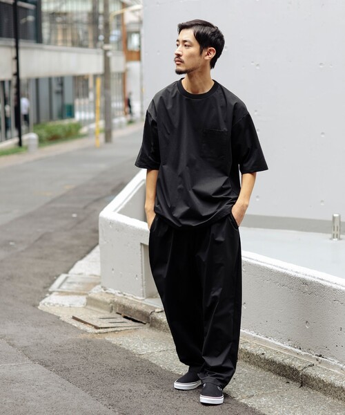 B:MING by BEAMS(ビーミングバイビームス)の「ストレッチ メッシュ ソリッド ポケットTシャツ(Tシャツ/カットソー・メンズ・ブラック/ブラウン系その他5・SMALL/MEDIUM/LARGE/X-LARGE)」の3枚目の写真