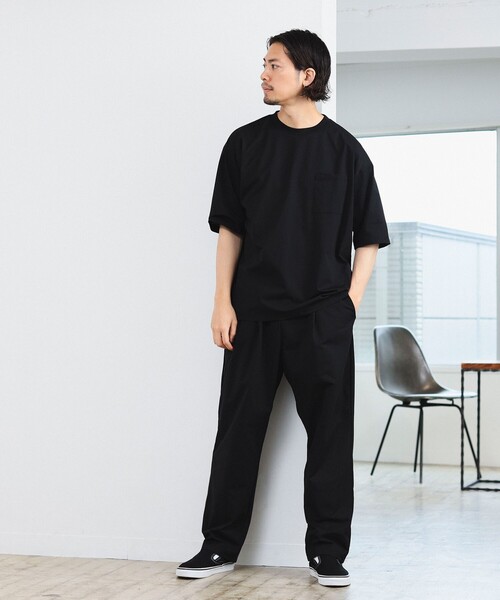 B:MING by BEAMS(ビーミングバイビームス)の「ストレッチ メッシュ ソリッド ポケットTシャツ(Tシャツ/カットソー・メンズ・ブラック/ブラウン系その他5・SMALL/MEDIUM/LARGE/X-LARGE)」の7枚目の写真
