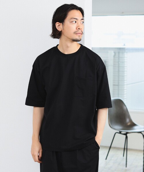 B:MING by BEAMS(ビーミングバイビームス)の「ストレッチ メッシュ ソリッド ポケットTシャツ(Tシャツ/カットソー・メンズ・ブラック/ブラウン系その他5・SMALL/MEDIUM/LARGE/X-LARGE)」の10枚目の写真
