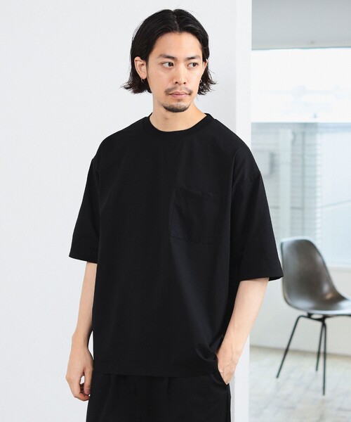 B:MING by BEAMS(ビーミングバイビームス)の「ストレッチ メッシュ ソリッド ポケットTシャツ(Tシャツ/カットソー・メンズ・ブラック/ブラウン系その他5・SMALL/MEDIUM/LARGE/X-LARGE)」の11枚目の写真